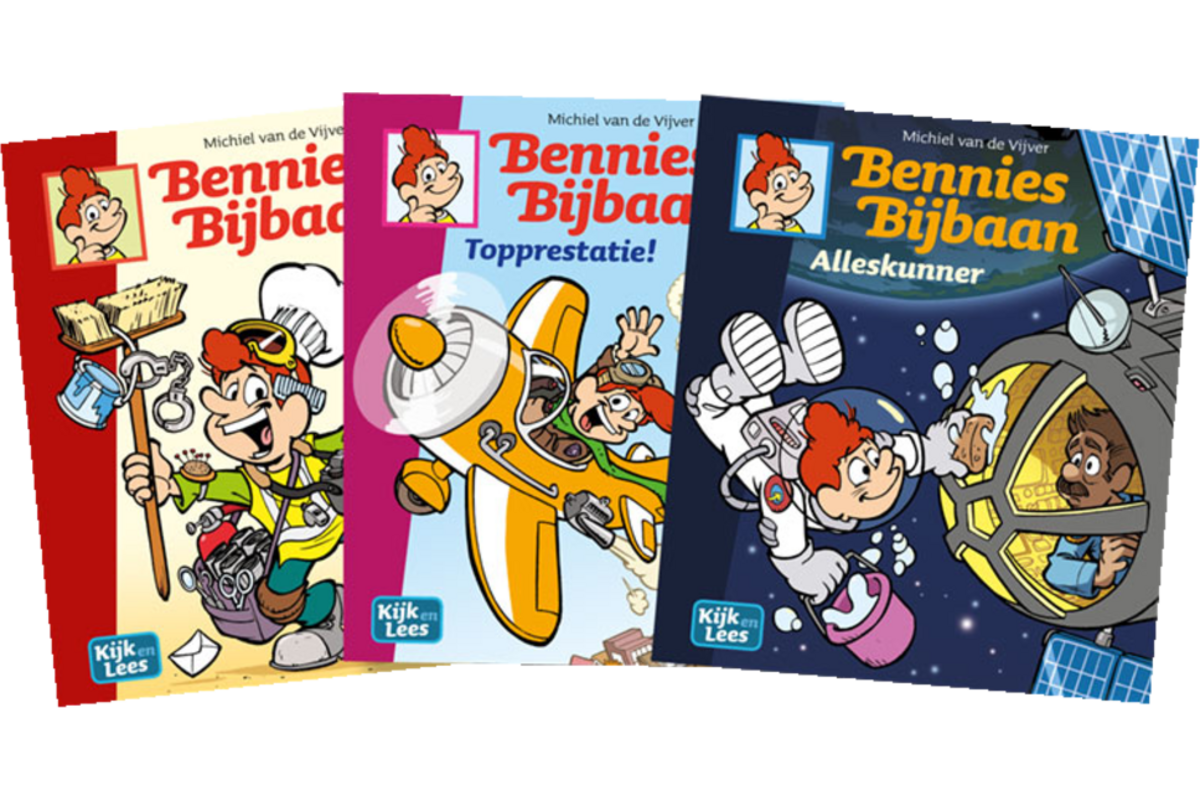 Kijk en Lees - AVI leespakket GROEP 7 - Bennies Bijbaan AVI E6/M7/E7
