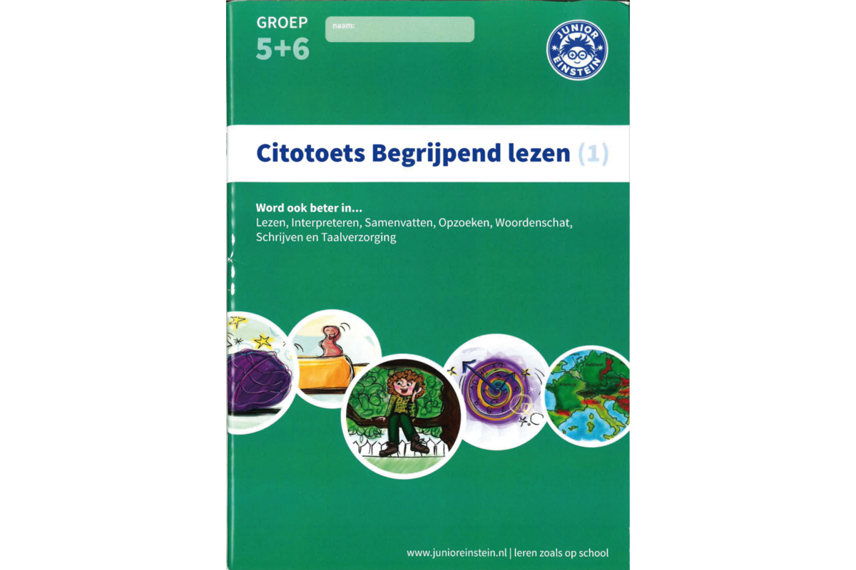 Citotoets begrijpend lezen 1 Oefenboek - groep 5 en 6