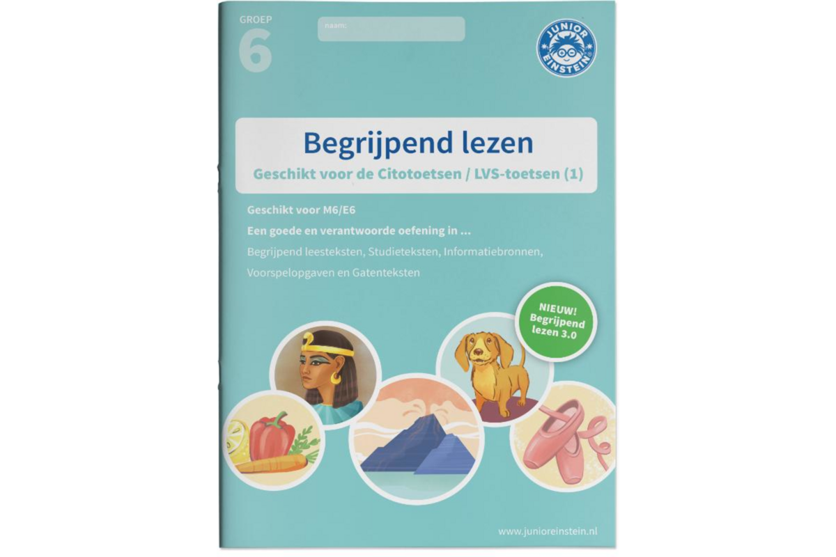 Begrijpend lezen oefenboek - Deel 1 - groep 6 - M6/E6 - Cito 3.0