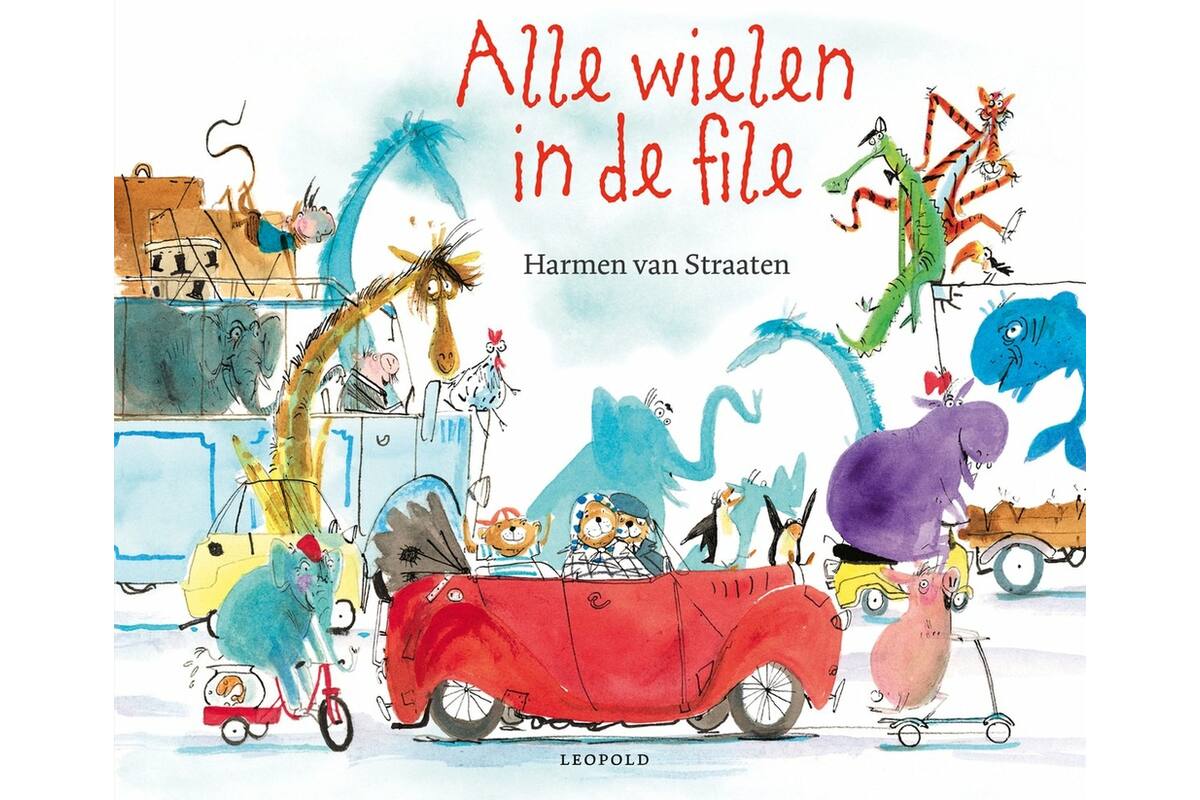 Alle wielen in de file - Harmen van Straaten