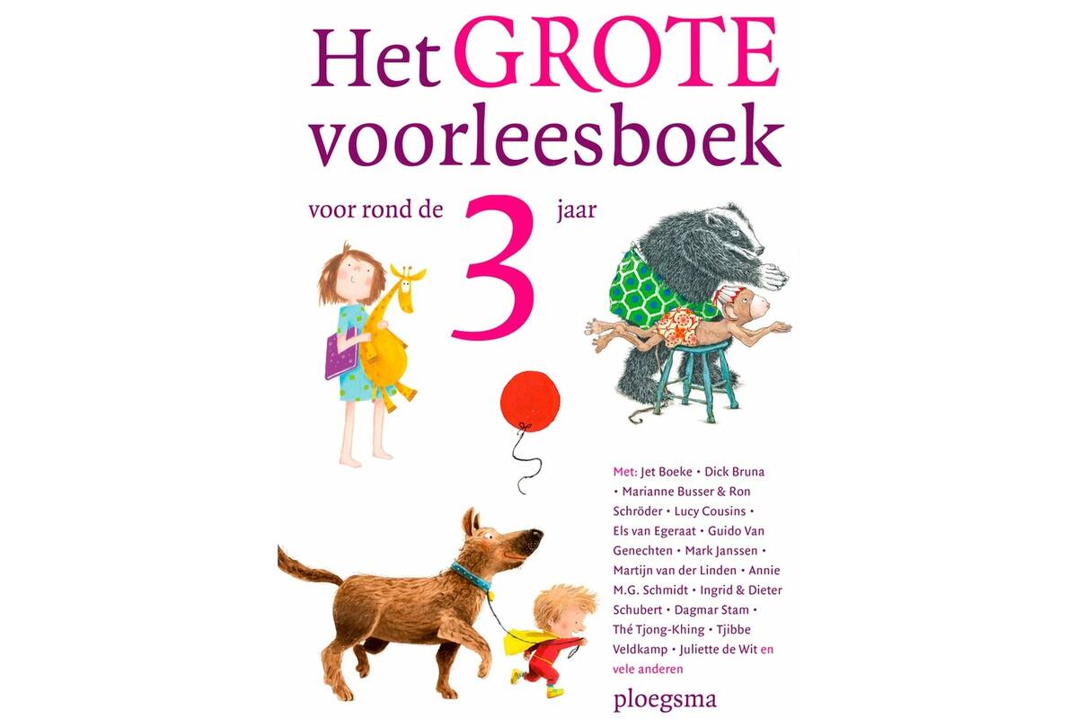 Het grote voorleesboek voor rond de 3 jaar - Marie Lotte Hagen