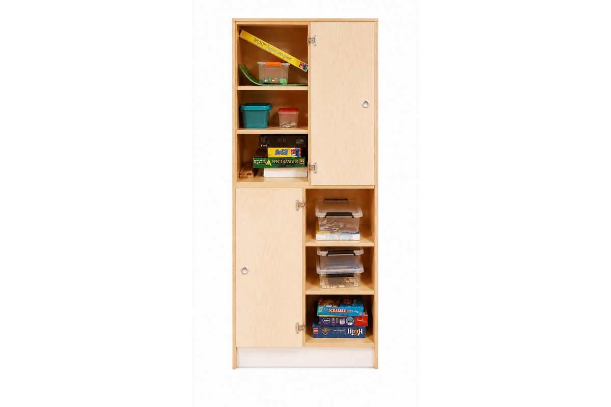 Kast 180 graden boven, 90x90x50 cm (lxbxh)| Ahorn, deuren wit/Ahorn