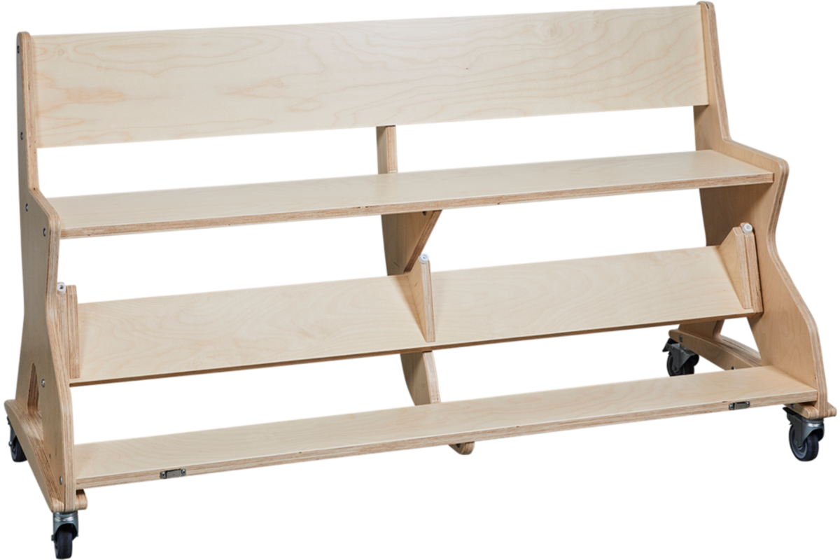 Zitbank Flex 180 cm HPL toplaag ahorn