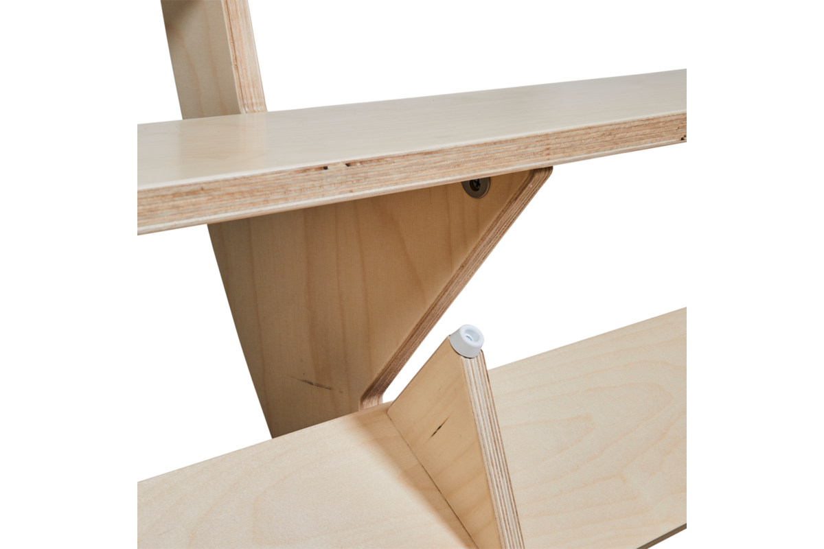Zitbank Flex 180 cm HPL toplaag ahorn