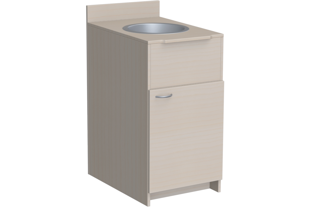 Wasbakunit Standard ahorn 50 cm