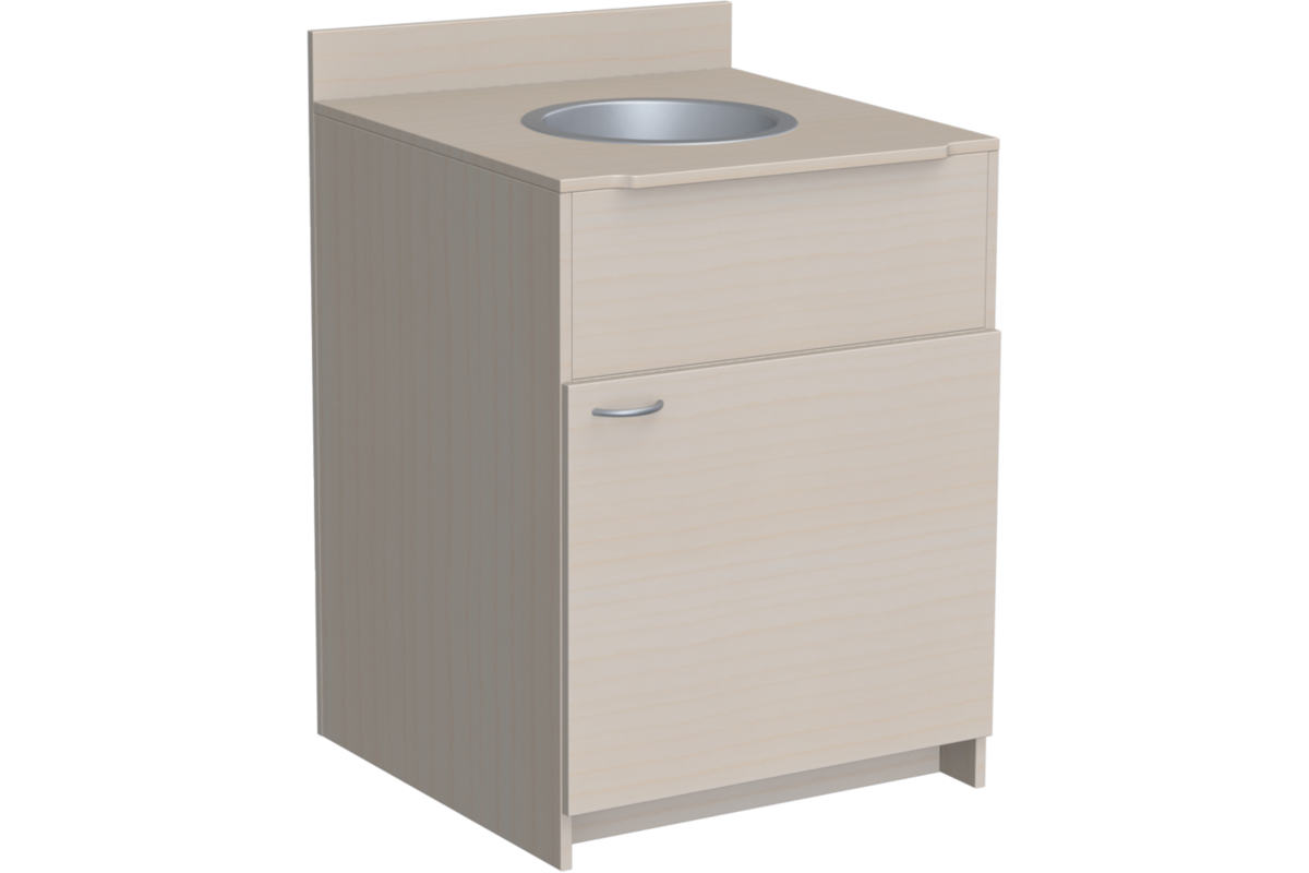 Wasbakunit Standard ahorn 70 cm
