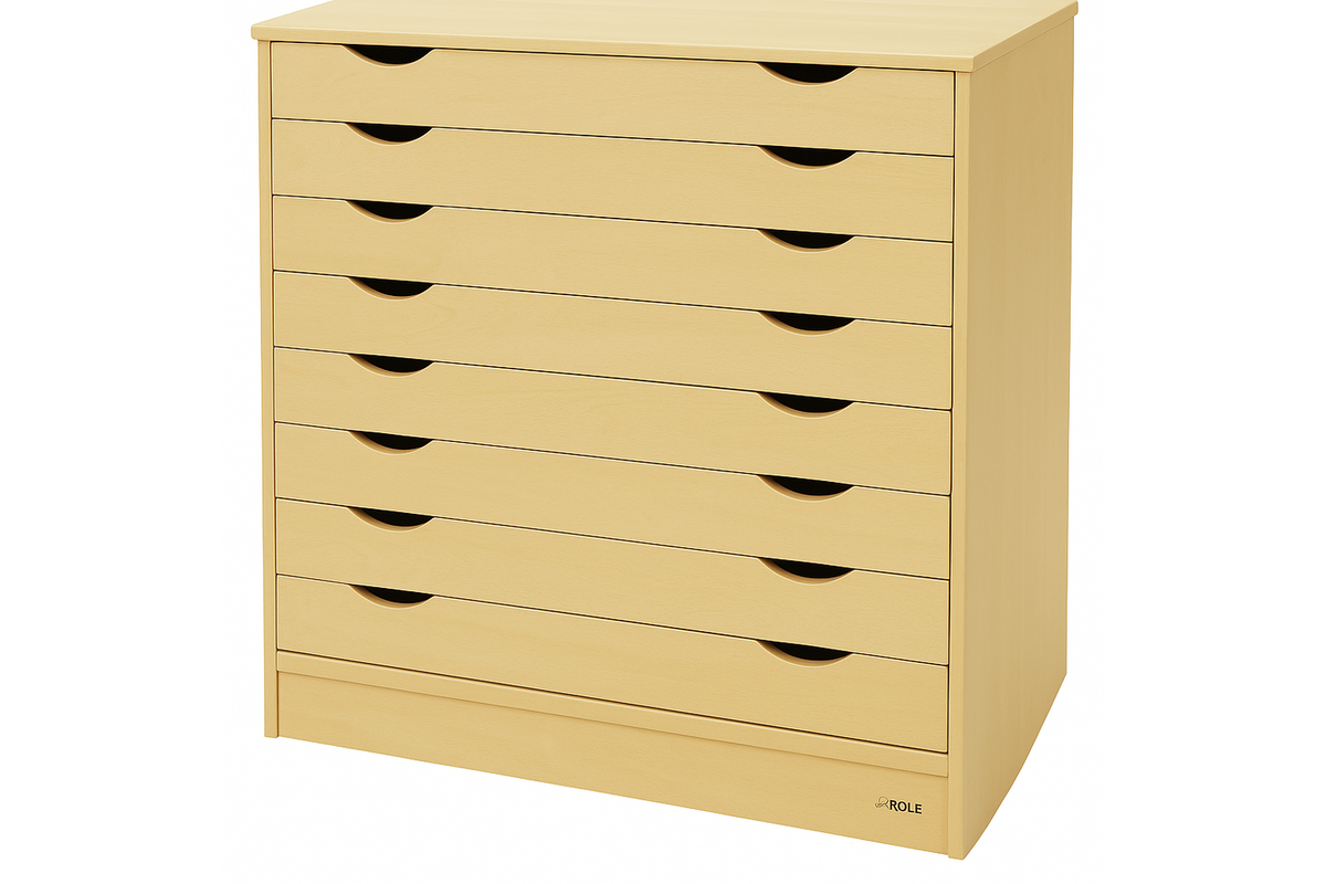 Papierkast Optima, ahorn