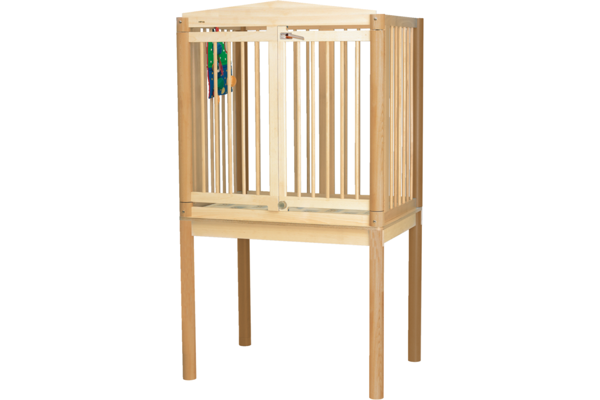 Box hoog Classic enkel blank