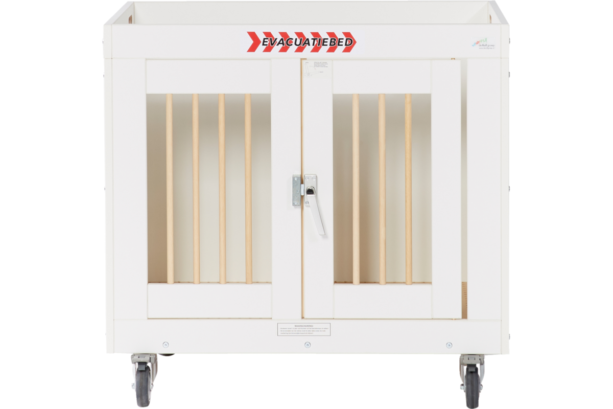 Evacuatiebed Compact Line wit, compleet