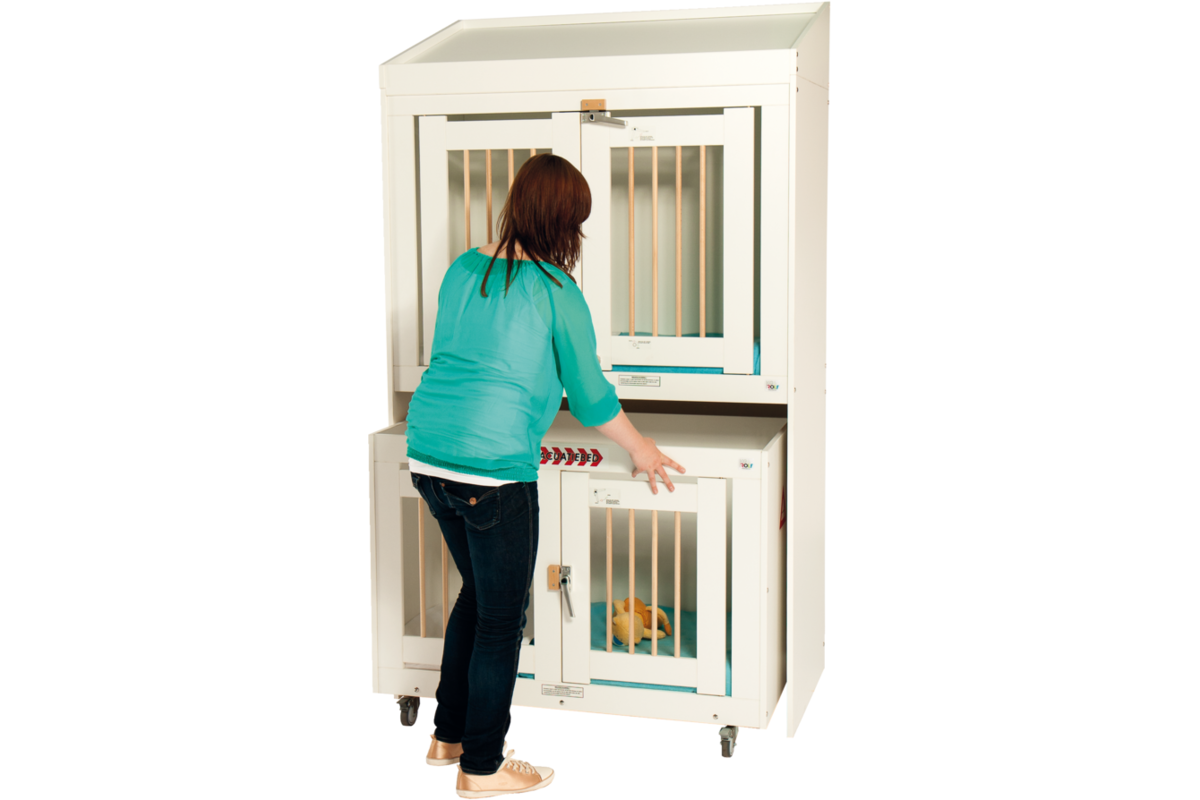 Evacuatiebed Standard wit, compleet