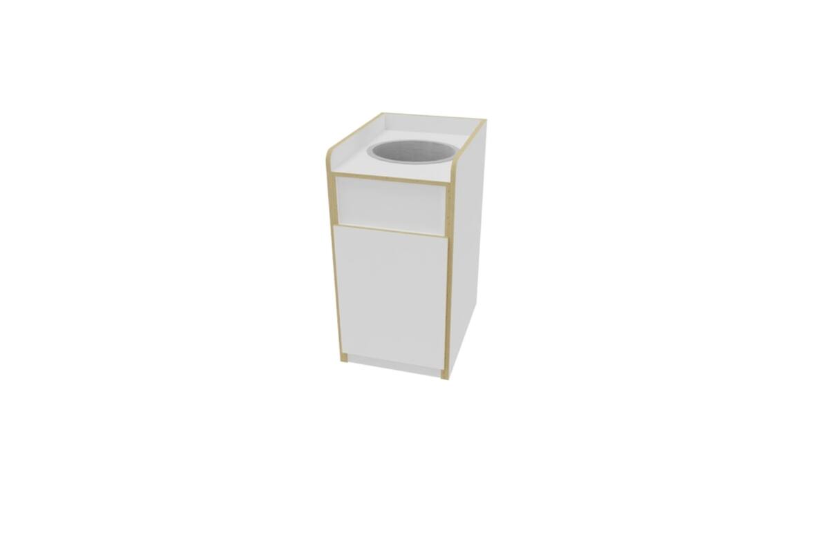 Wasbakunit Flex+ wit 53,6 cm