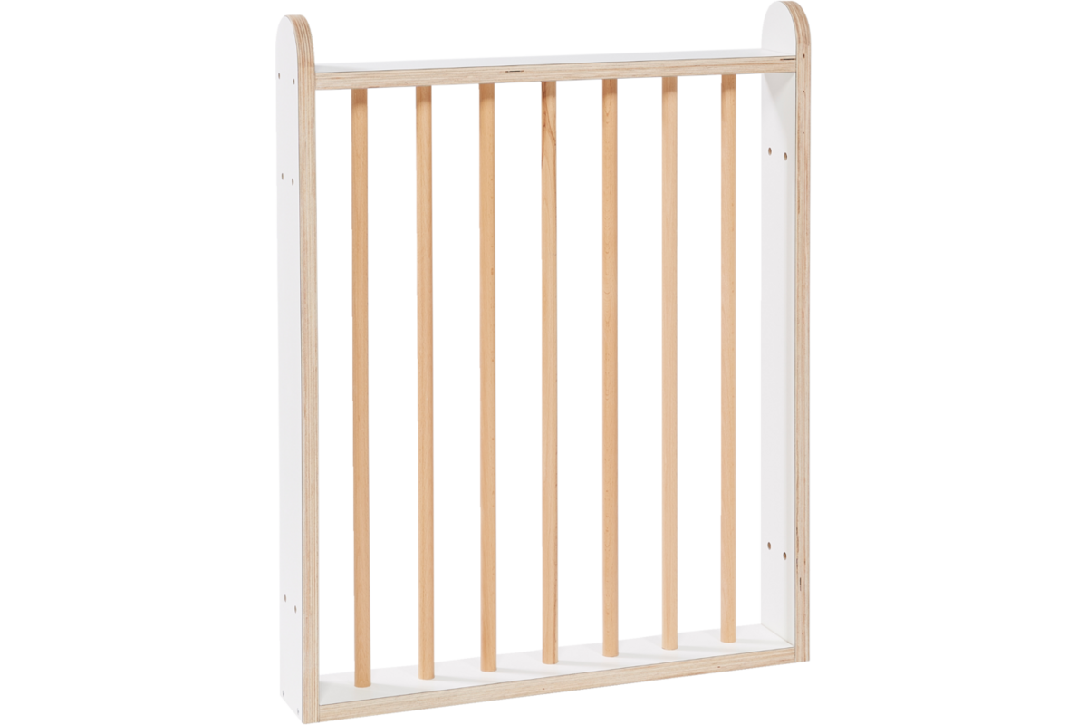 Grondboxelement | Wit, 60 cm, recht