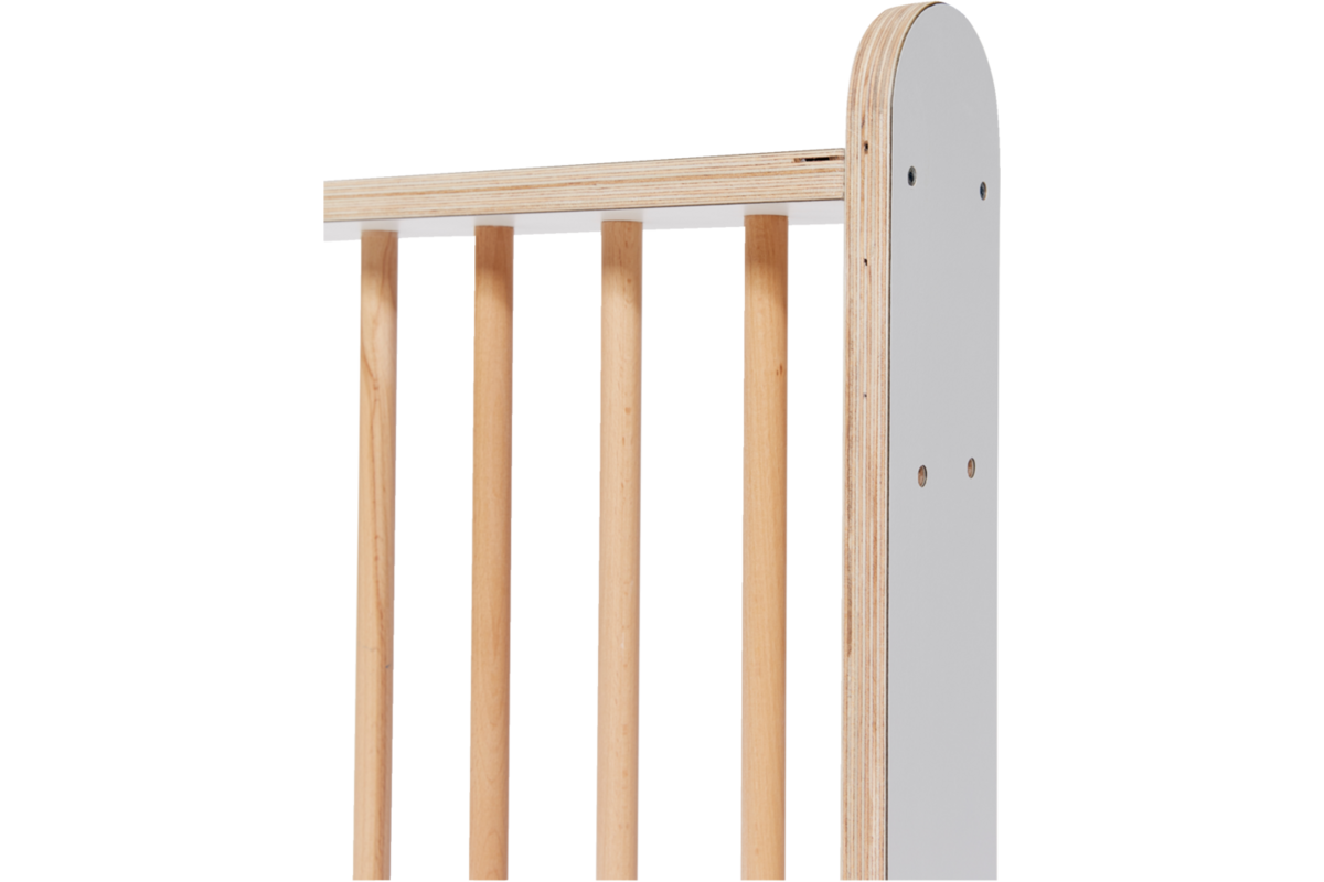 Grondboxelement | Wit, 60 cm, recht