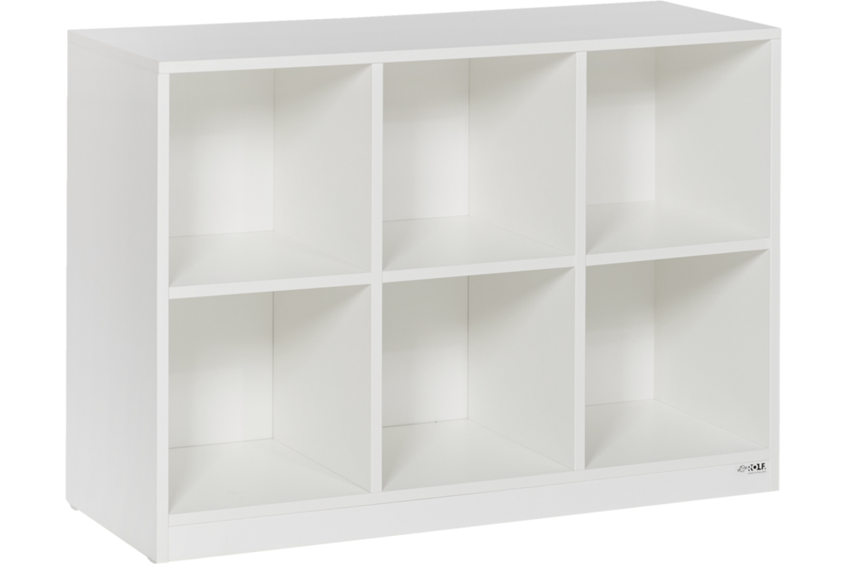 Rolf More - Haagse set 10 x 10 cm inclusief kast wit