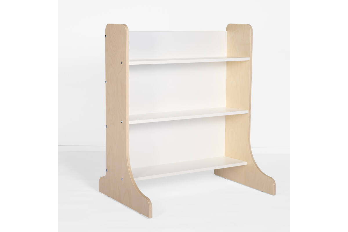 Boekenrek/Poppenhoekscherm Wit