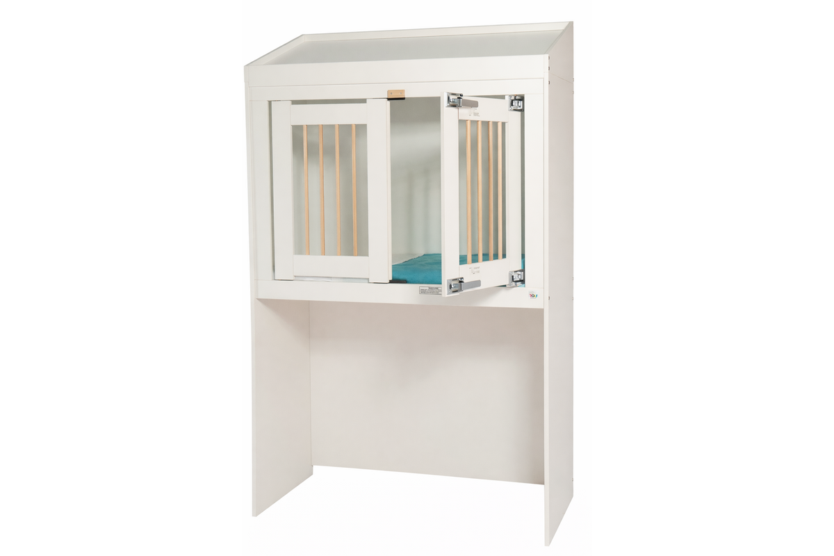 Bed Standard SOLO wit incl. lessenaarsdak incl. evacuatiebed/matrassen
