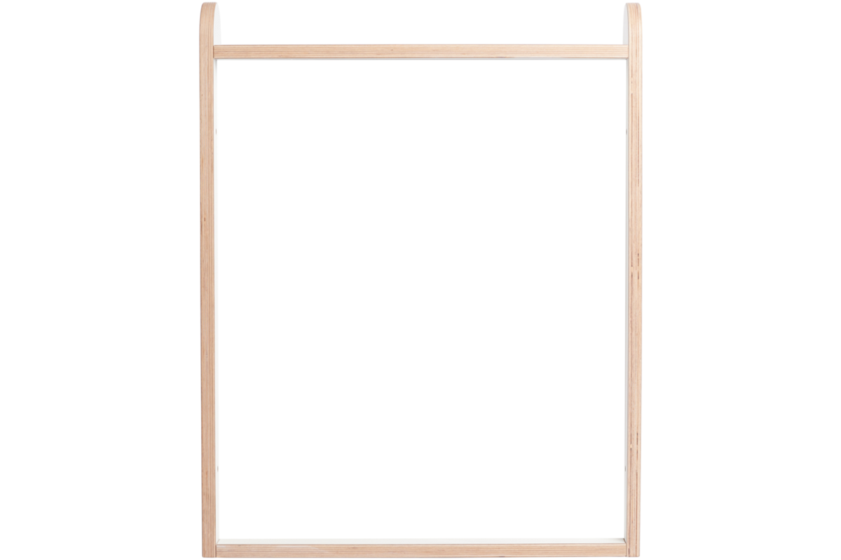 Grondboxelement | Wit, 60 cm, volledig dicht