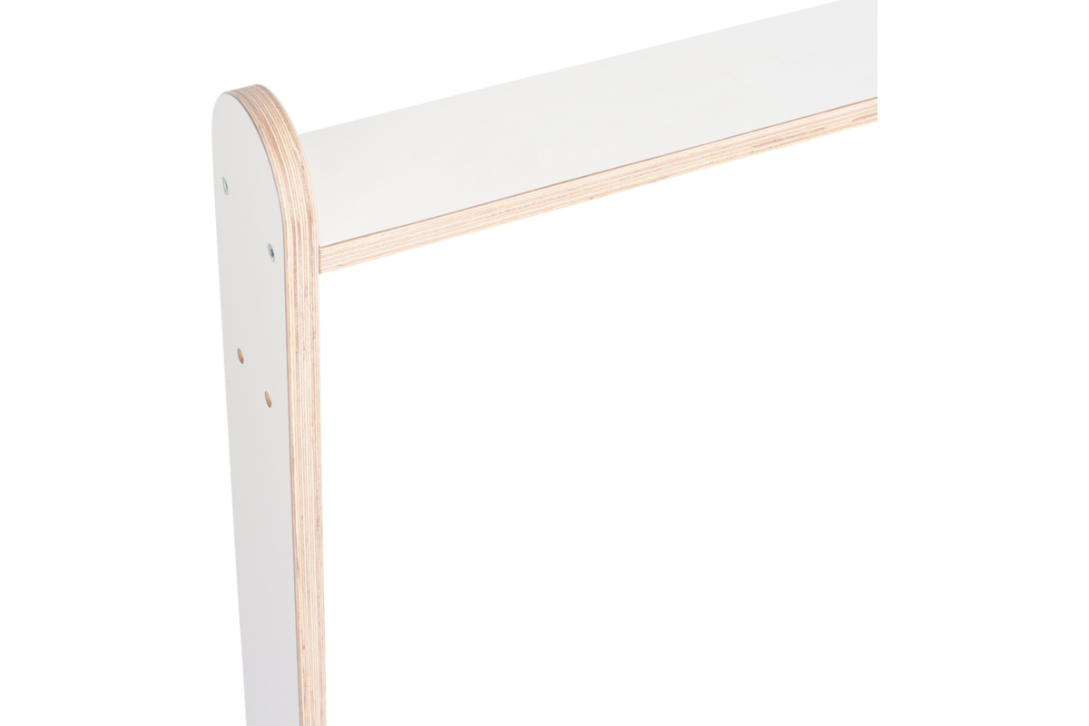 Grondboxelement | Wit, 90 cm, volledig dicht