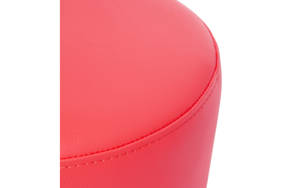 Poefje Robbie 31 cm hoog, stof Boltaflex 454348 zalm (Lox)
