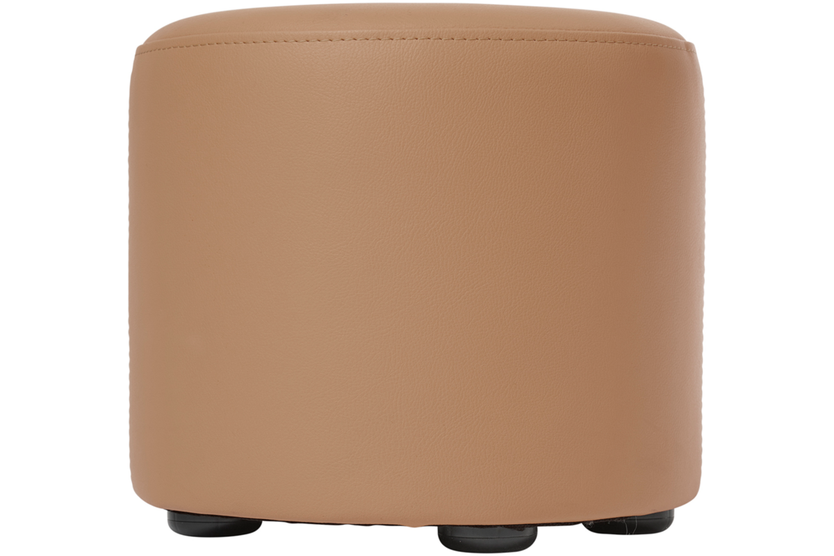 Poefje Robbie 26 cm hoog,  Ø 30cm, stof 7x 32M1709 classic java