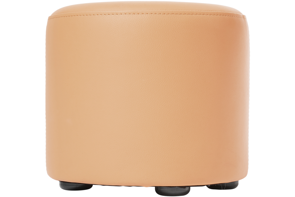 Poefje Robbie 26 cm hoog Ø 30 cm, stof 8x 32M1241 classic beige