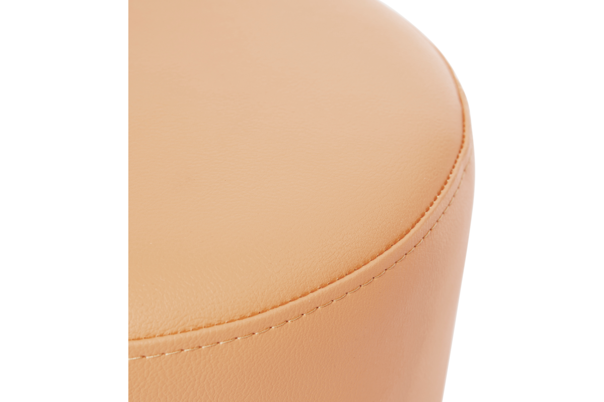 Poefje Robbie 26 cm hoog Ø 30 cm, stof 8x 32M1241 classic beige