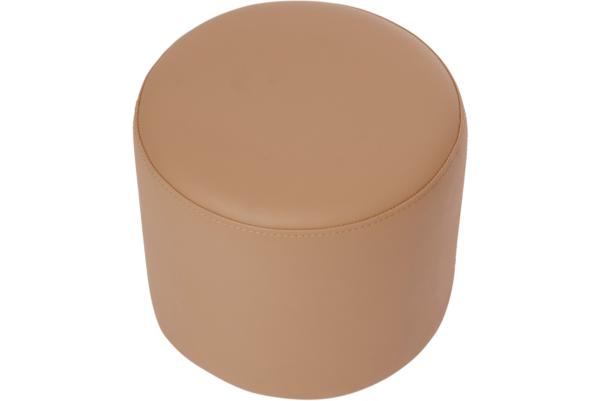 Poefje Robbie 31 cm hoog Ø 30, stof 7x 32M1709 classic java