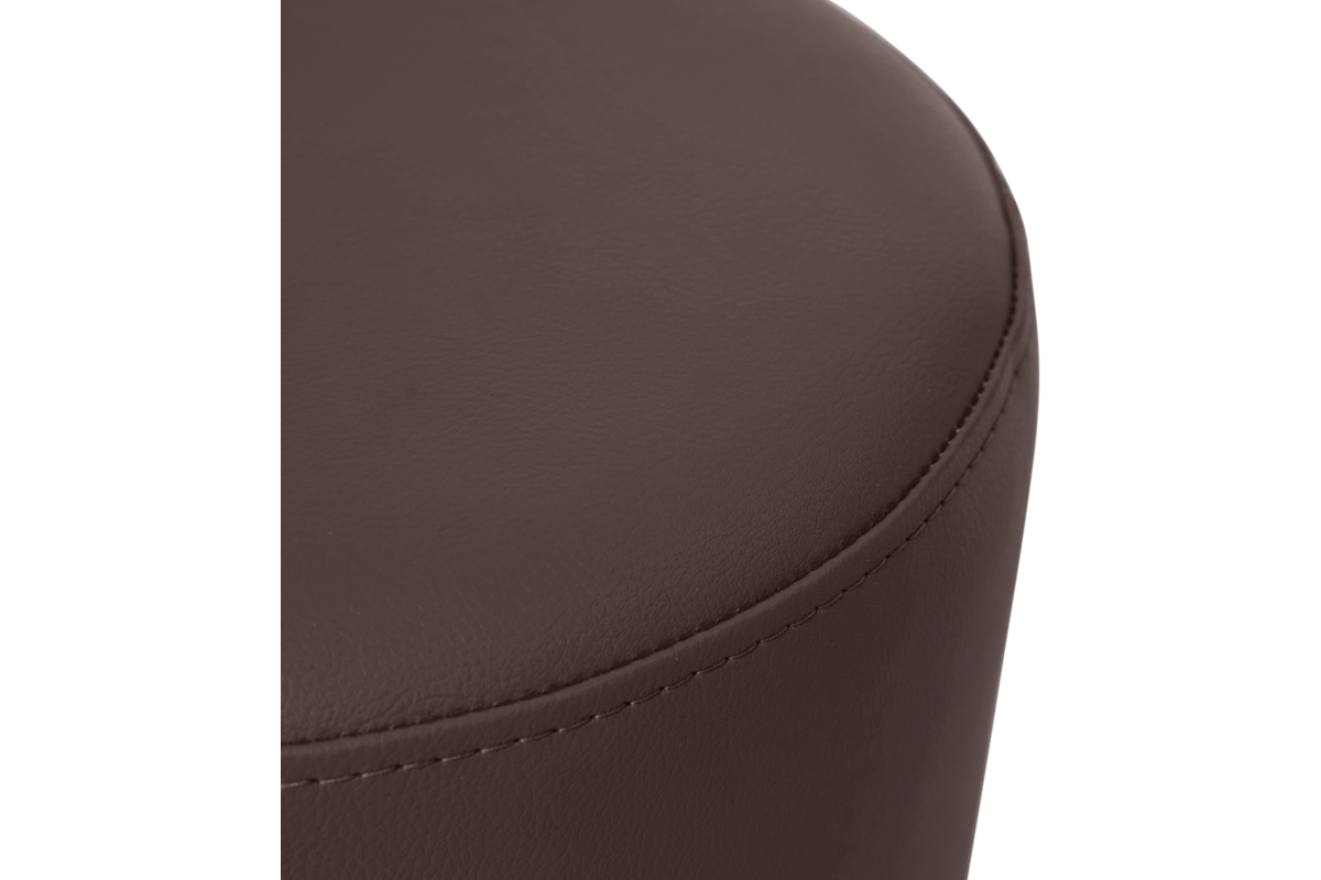 Poefje Robbie 31 cm hoog Ø 30, stof 7x 32M2793 classic lever (bruin)