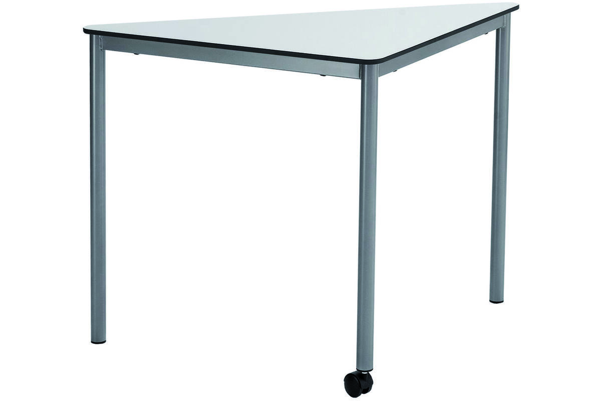 Tafel Flexi 90, 90 x 90 x 123 cm volkern met 1 zwenkwiel, hoogte F6