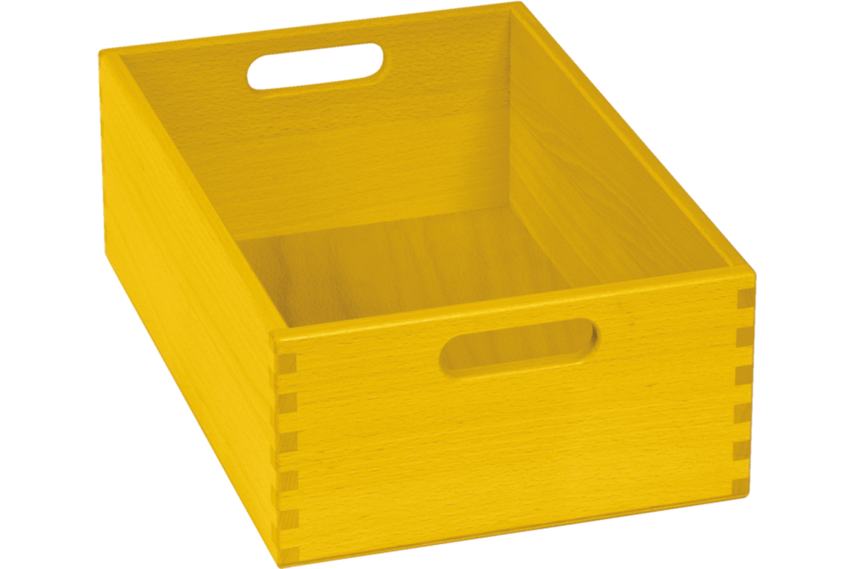 Bak t.b.v. materiaalkast 6503023 en 6503024, gebeitst, Turquoise, 23 × 35 × 12 cm