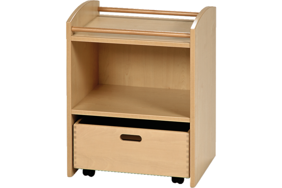 Kast Pamini voor rolbak 51 × 40 × 64 cm, Ahorn