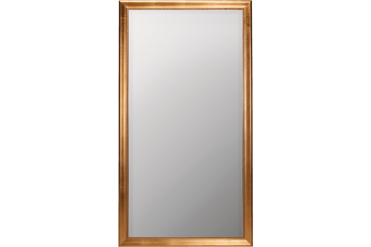 Spiegel Vintage 60 x 120 cm, lijst goudkleur