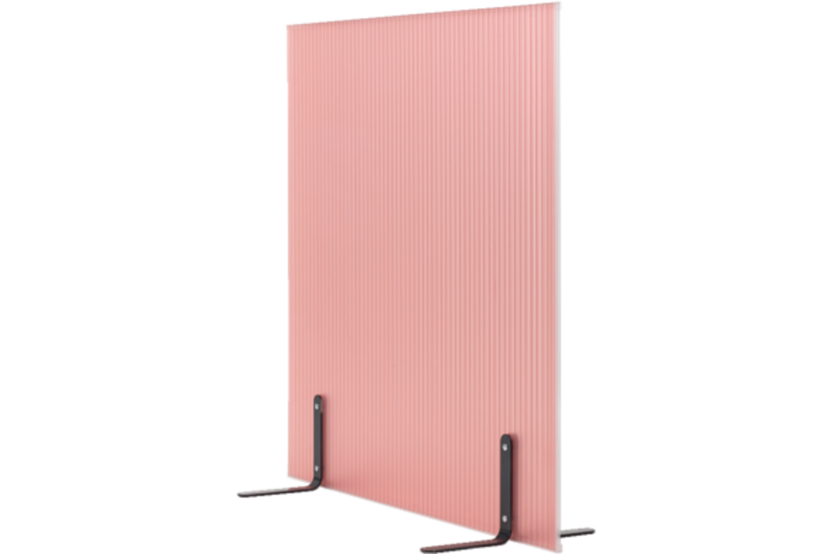 Scheidingswand met kleur