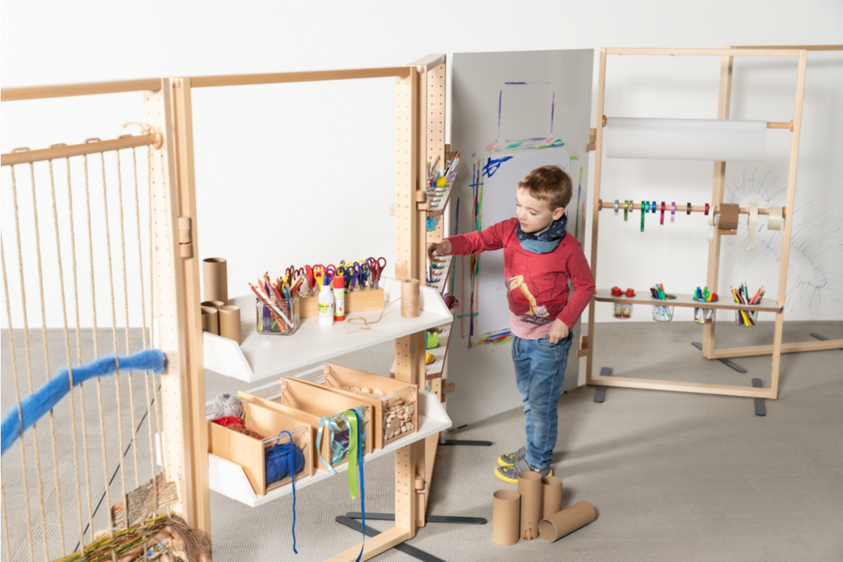 Kombi-mobil Creative Workshop groot