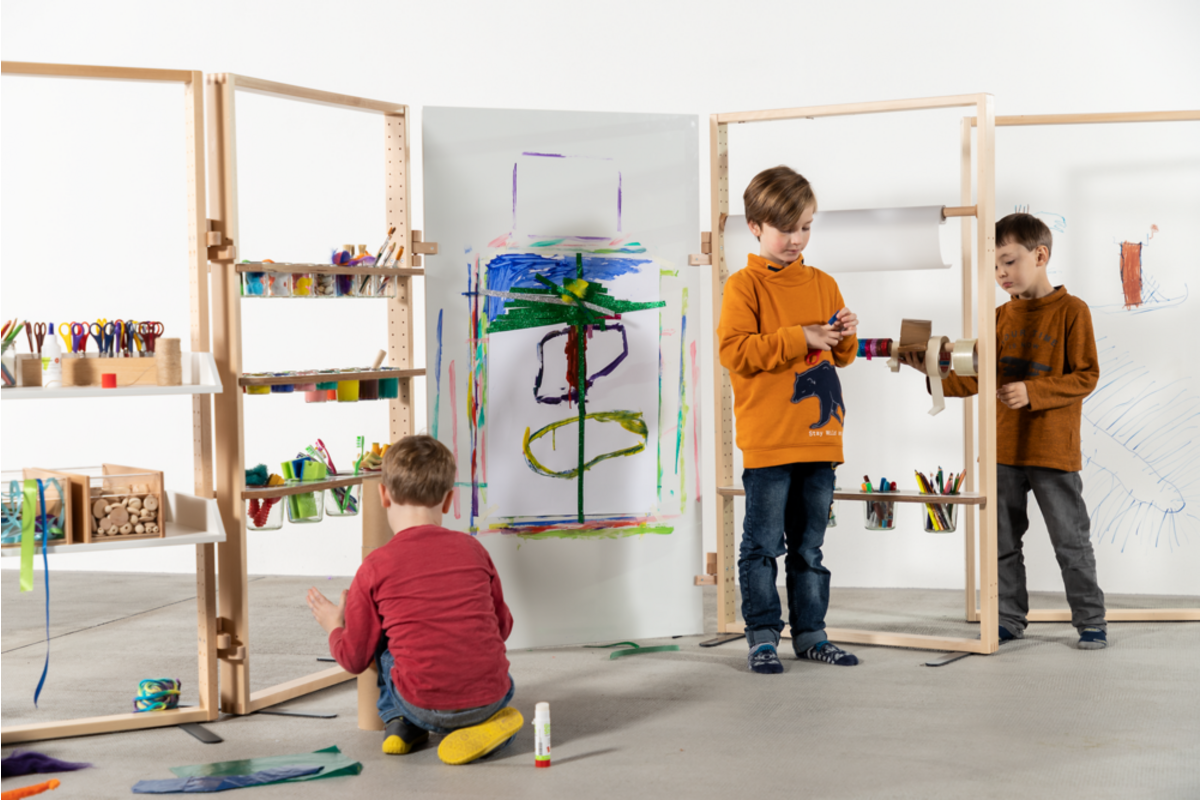 Kombi-mobil Creative Workshop groot