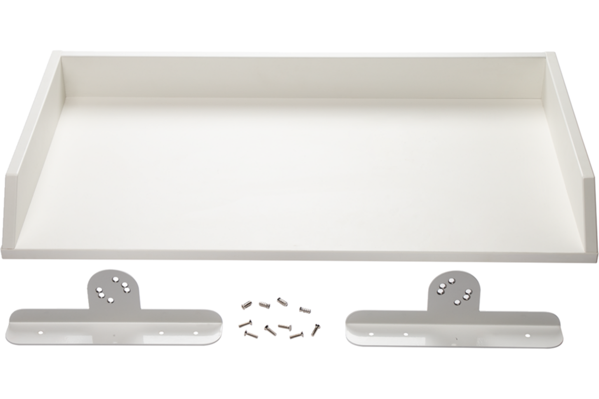 Kombi-mobil bord met achterwand