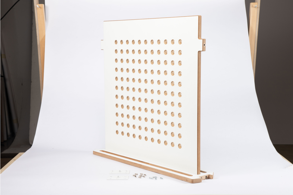 Kombi-mobil inzet regenboog pegboard