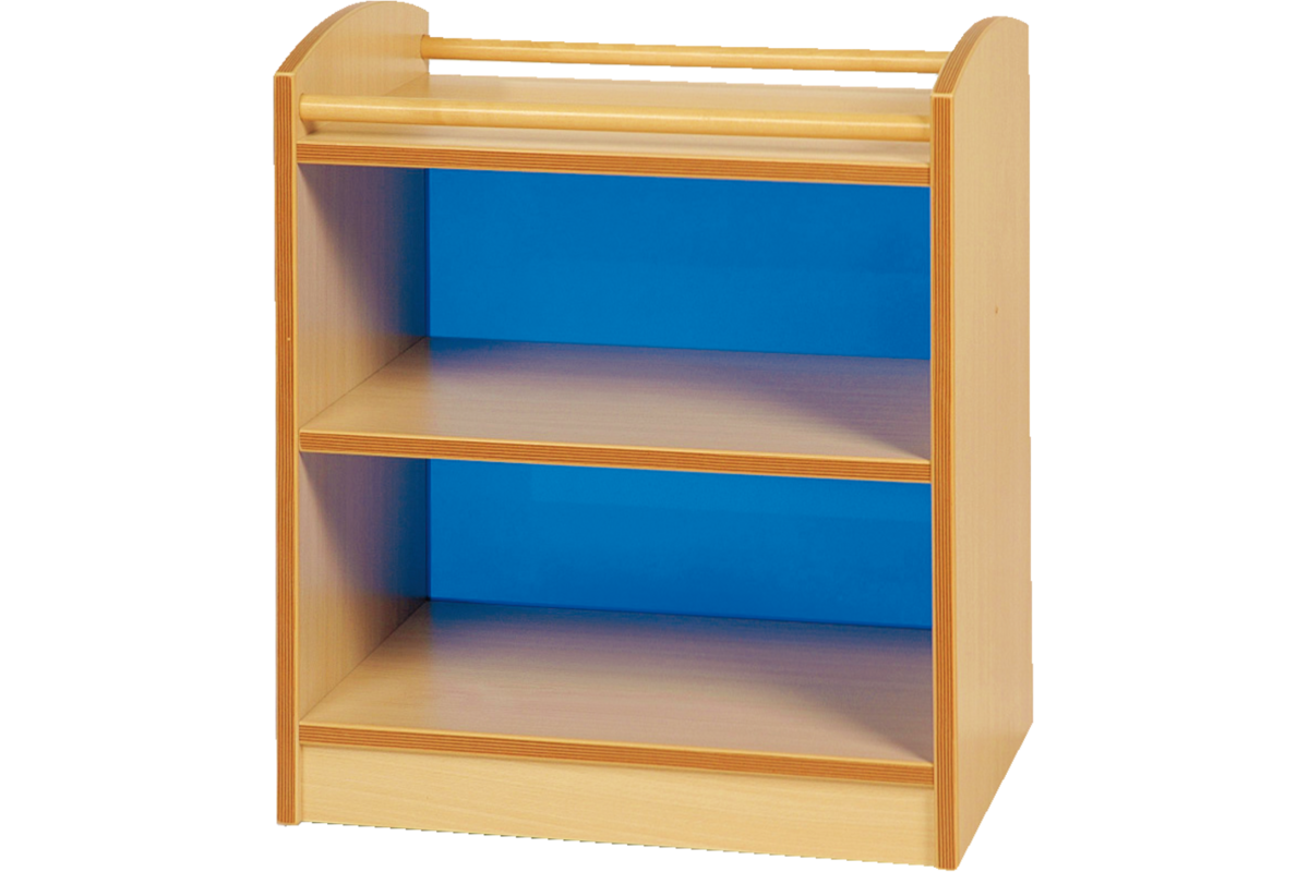 Kast Pamini met acryl achterwand, ahorn, 77 × 40 × 64 cm