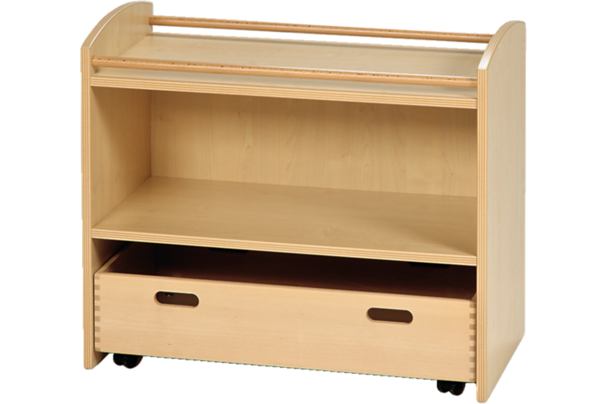 Kast Pamini voor rolbak, ahorn, 77 × 40 × 64 cm