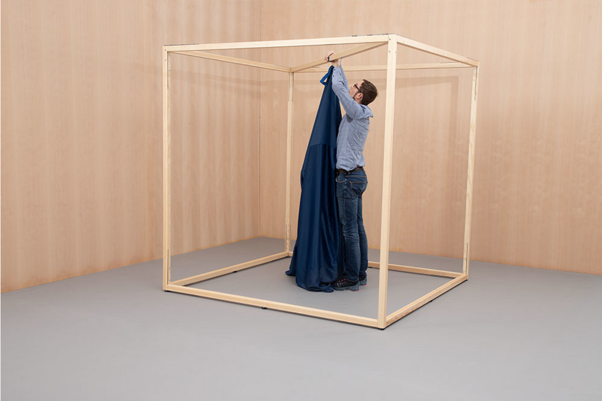 RoomCube donkere tent