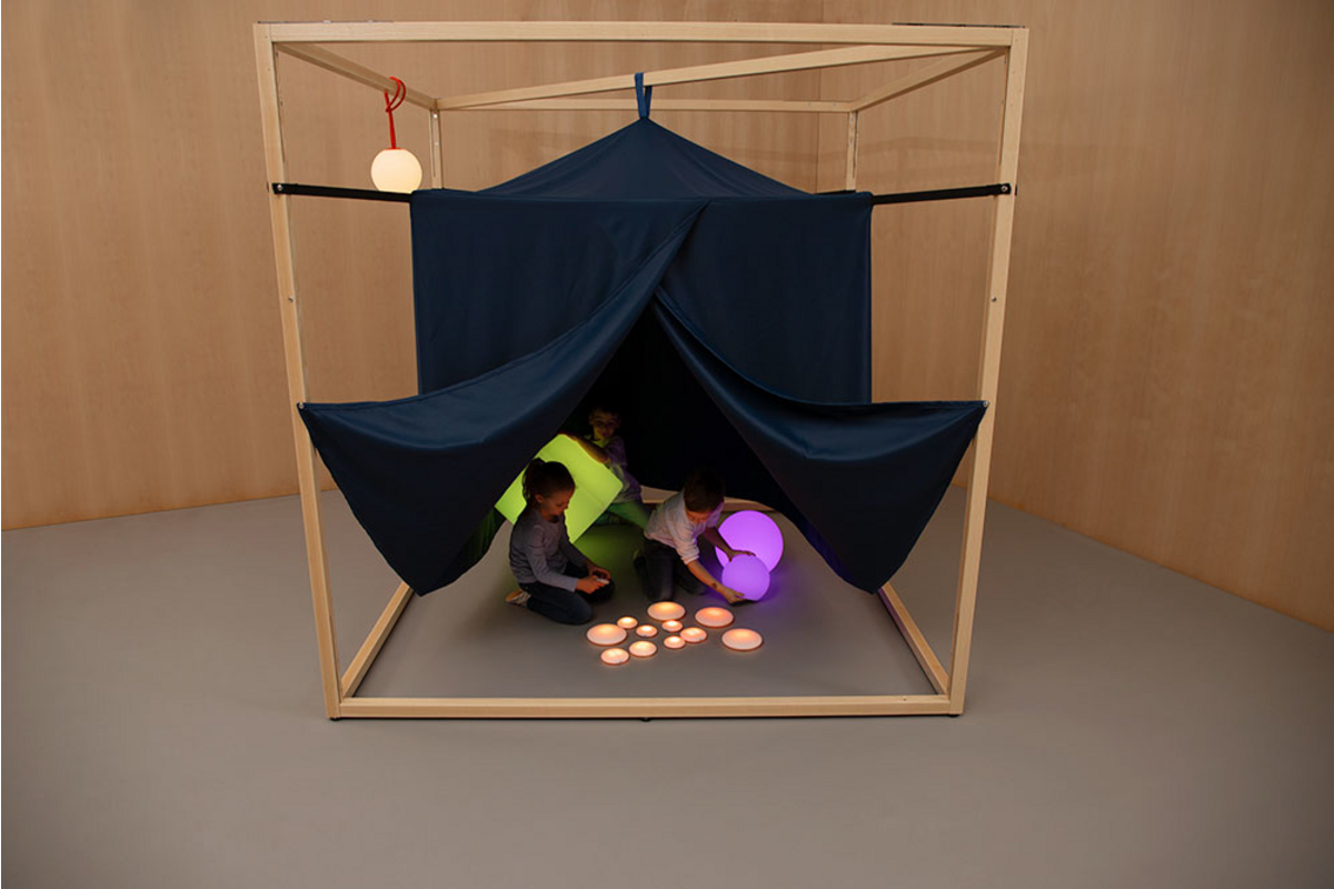 RoomCube donkere tent