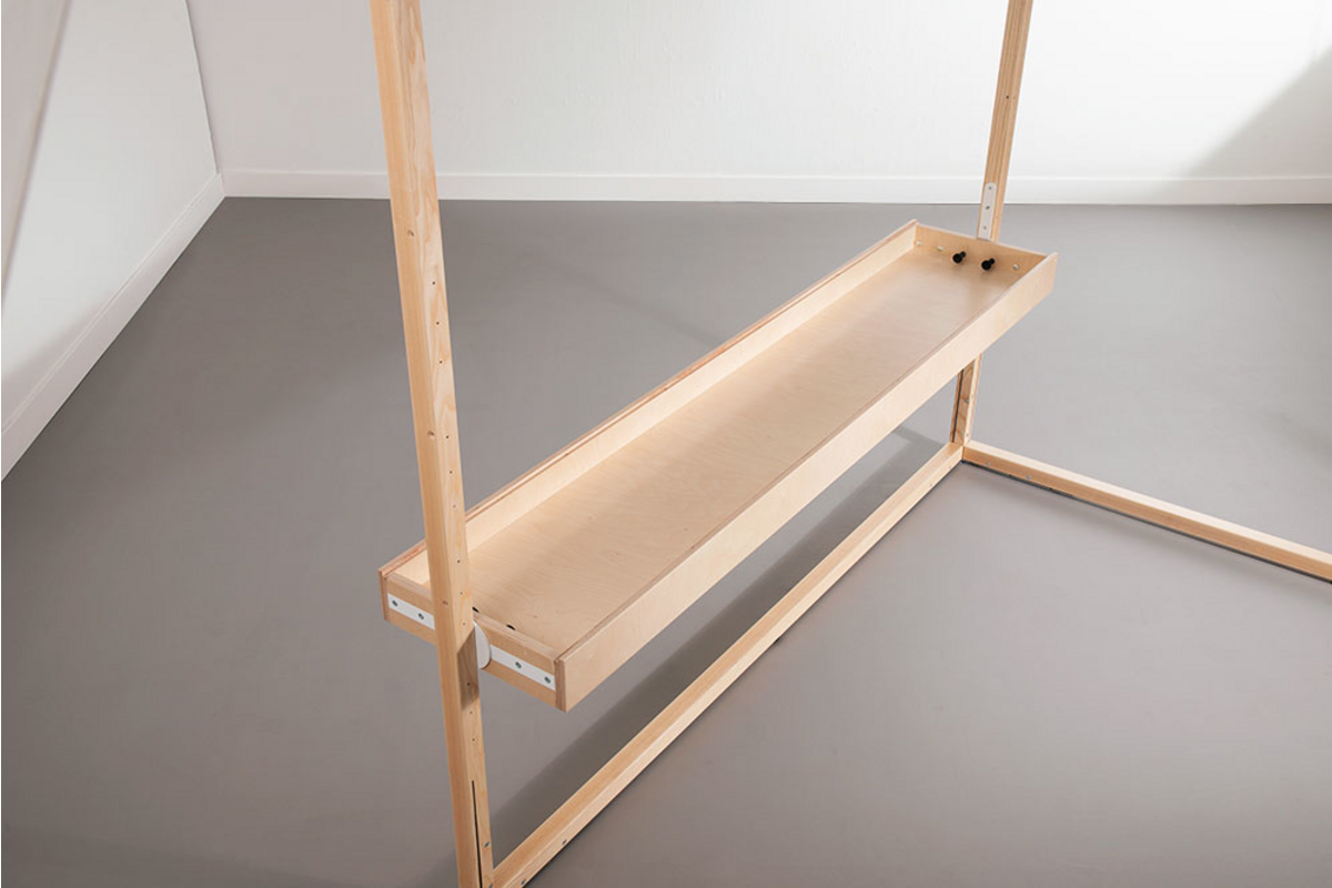 RoomCube schuine plank/bak