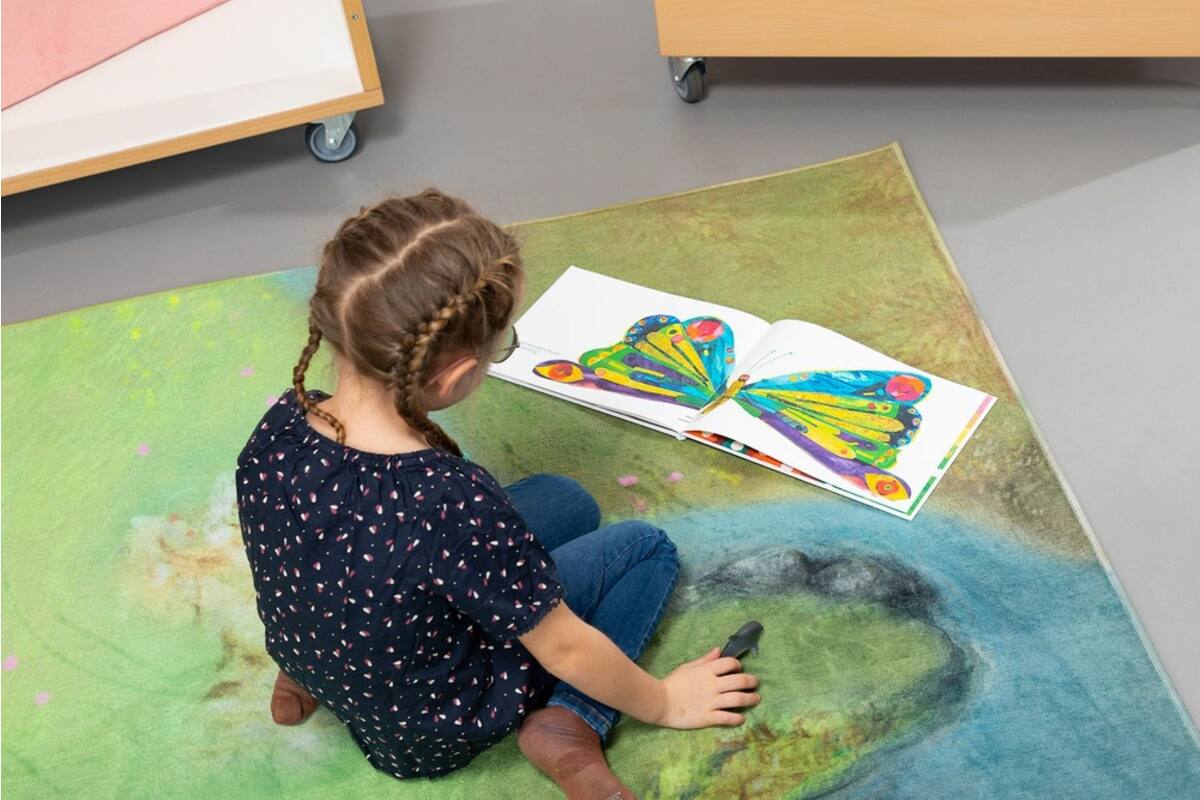 Tapijt seizoenen, set van 4 stuks