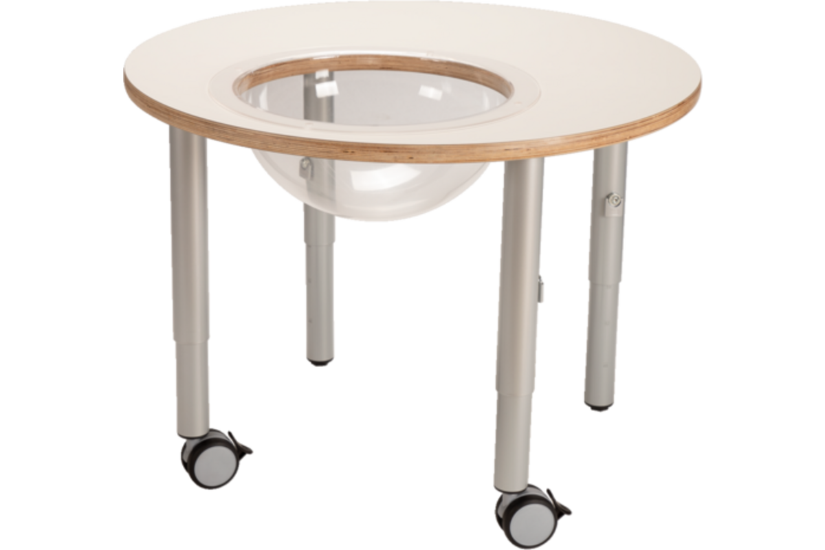 Experimenteertafel ahorn, zonder poten