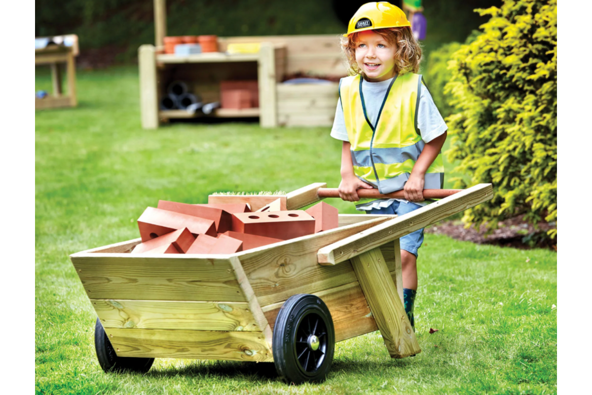 Kruiwagen van hout, DR127