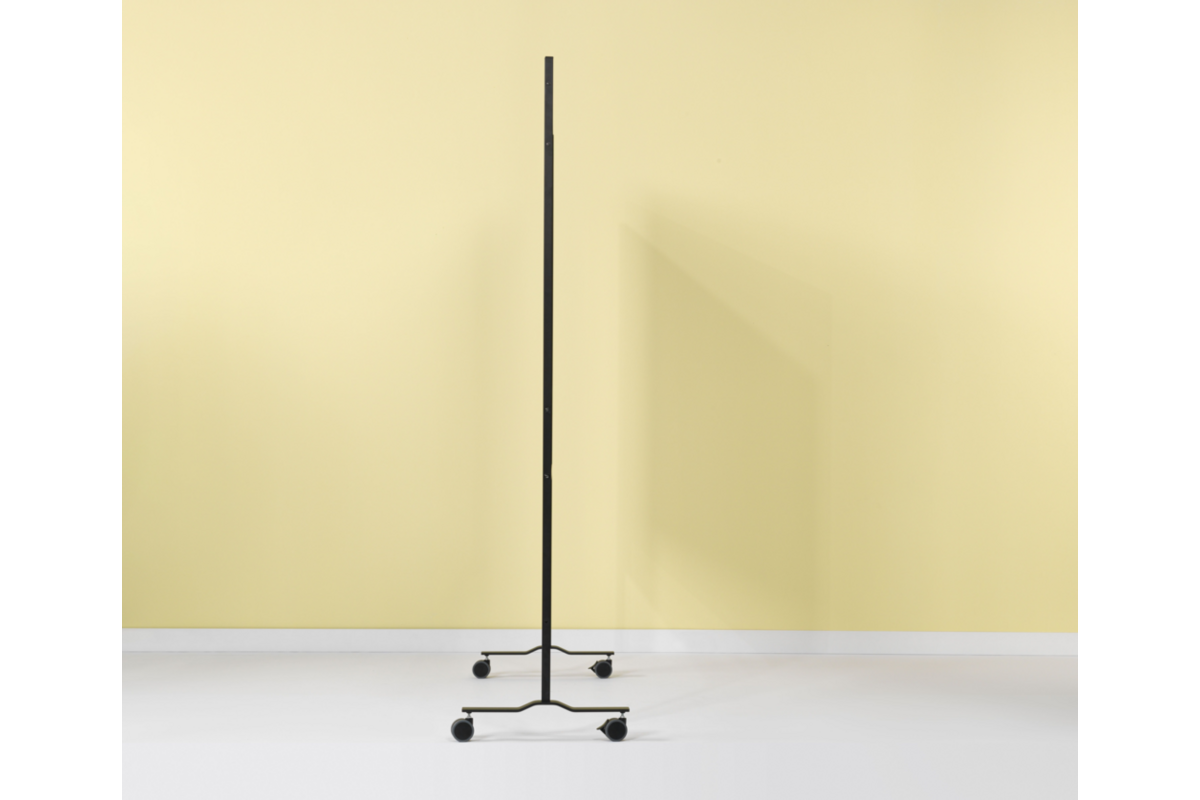 Verrijdbaar Work Board, emailstaal wit, 120x150 cm