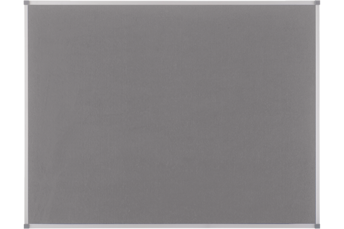 Viltbord 90 x 120 cm, grijs, ongemonteerd