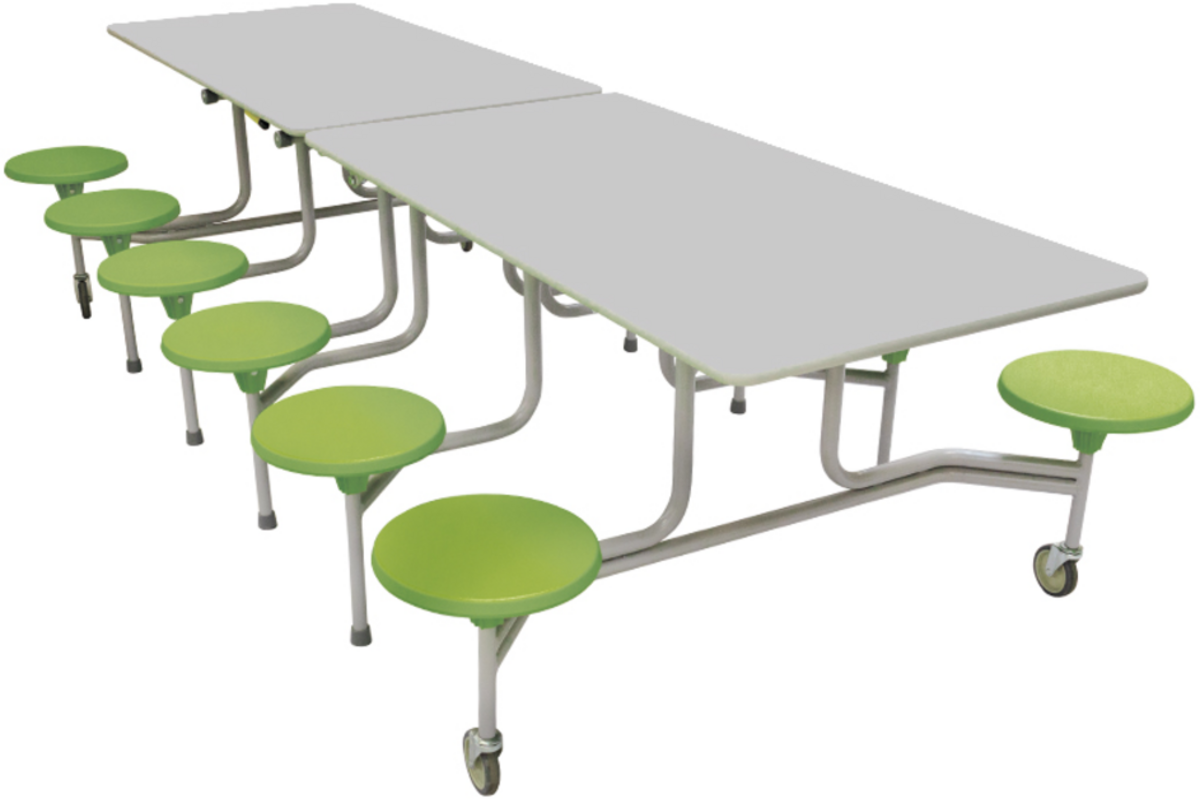 Rechthoekige tafel, 12-zitter 305 x 68 x 150 cm(LxBxH)