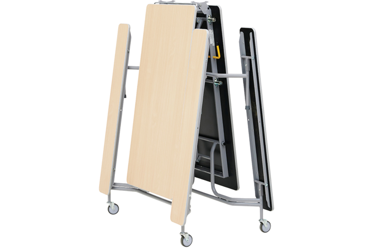 Rechthoekige tafel met banken, 307 x 70-75 x 150 cm (LxBxH)(vaste bank!)