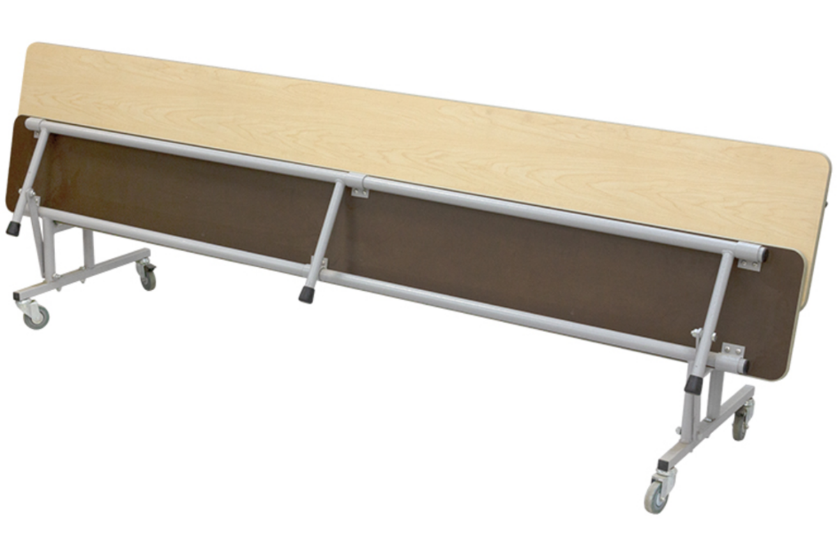 3-in1 tafel/zitbanken, H74 183cm x 74cm (zithoogte 42,5cm)